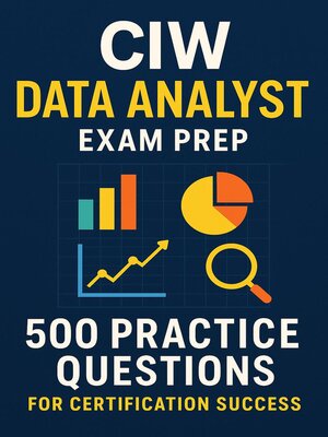 cover image of CIW Data Analyst Exam Prep